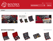 Tablet Screenshot of bovidix.com